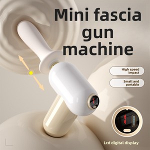 Mini pistolet d'insertion télescopique automatique multifonctionnel, pistolet fascia en TPE souple, jouets sexuels pour masturbation féminine - Product Image 2