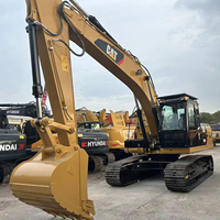 Pelle sur chenilles Caterpillar CAT 320 D2L d'occasion de 20 tonnes à vendre Mode Eco Économies de carburant Profondeur de creusement de 7.3m en stock