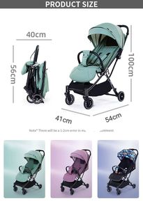 Hot Selling High Quality <strong>Baby</strong> Stroller Luxury Color <strong>Baby</strong> <strong>Stuff</strong> With T Handle - Product Image 6