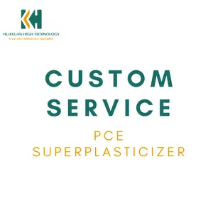 WUHAN HUAXUAN beton katkı maddesi formülasyonu özelleştirilmiş formüle edilmiş süper akışkanlaştırıcı PCE kimyasal katkı maddesi