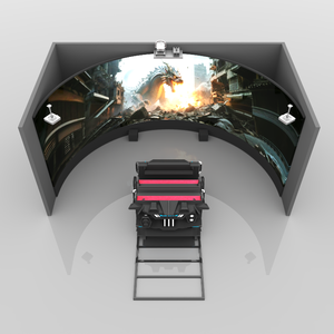 Nuevo Cine Volador 12D de Alta Definición con Pantalla Curva para Centros Comerciales, Simulador de Vuelo Multipersona para 8-10 Personas, Llegada en 2026 - Product Image 3