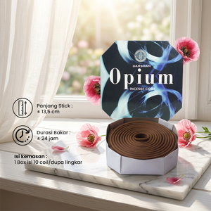 Bobines d'encens écologiques parfumées aux fleurs naturelles, douces et aromatiques, avec une durée de combustion de 24 heures pour la relaxation et la méditation au quotidien - Product Image 2