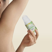 Déodorant roll-on pour femmes et hommes, parfum naturel biologique, anti-transpirant, logo personnalisé OEM, pas cher