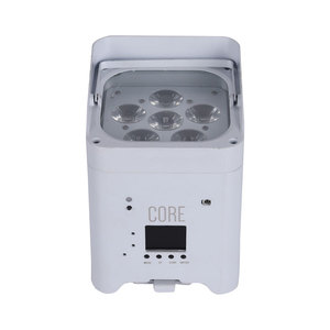 Wifi IR điều khiển pin mệnh 6x18w rgbwauv 6 in1 không dây <span class=keywords><strong>DMX</strong></span> Battery Powered LED <span class=keywords><strong>uplights</strong></span> cho Đảng đám cưới - Product Image 2