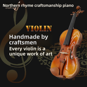 Violín CHENTUO CT4.1 Hecho a Mano de Alto Rendimiento, Madera Maciza de Arce de Alta Calidad, Tapa de Abeto Natural, Diapasón de Ébano, CN;LIA - Product Image 4