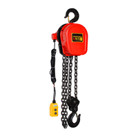 Palans électriques à chaîne DHS de type 2 tonnes 3/6/9M avec options 380V/220V, grue à câble