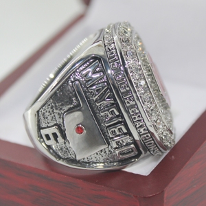 Bague <span class=keywords><strong>de</strong></span> championnat <span class=keywords><strong>de</strong></span> rugby <span class=keywords><strong>de</strong></span> la Big 12 League, Oklahoma Sooners, en alliage personnalisé, hip-hop, vente en gros, 2015 - Product Image 2
