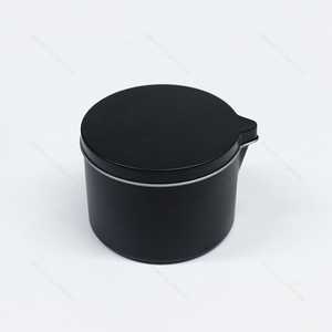 Lata vacía personalizada de fábrica, caja pequeña de lujo de Metal, latas de vela blancas y negras de 8oz, 6oz con tapa, 4oz, 2oz - Product Image 2