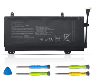 C41N1727 15.4V 55WH Batterie D'ordinateur Portable pour <span class=keywords><strong>ASUS</strong></span> <span class=keywords><strong>ROG</strong></span> Zephyrus GM501 GM501G GM501GM GM501GS GU501 GU501GM Ordinateur Portable C41N1727 Batterie - Product Image 1