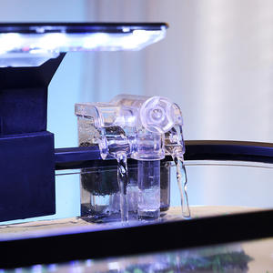 USMILEPET Bestseller Plastic <span class=keywords><strong>Aquarium</strong></span> Klein Visbak <span class=keywords><strong>Aquarium</strong></span> met LED Verlichting <span class=keywords><strong>Aquarium</strong></span> Accessoires voor Bureau - Product Image 4