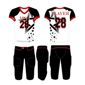 Uniformes de football américain respirants les plus vendus vêtements de sport d'équipe personnalisés de haute qualité, service OEM en gros, les plus demandés - Product Image 1