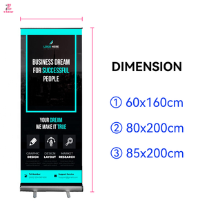 Benutzer definierte Druck Roll Up Display Banner <span class=keywords><strong>Promotion</strong></span> Zeichen Aluminium Struktur Stand Messe Beschilderung Display Banner Roll Up Banner - Product Image 5
