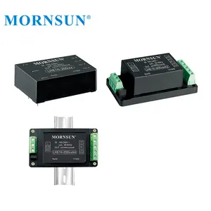 Mornsun-fuente de alimentación conmutada con Control Industrial, de doble salida LHE10-20D0512-02, AC DC, 12V, 10W