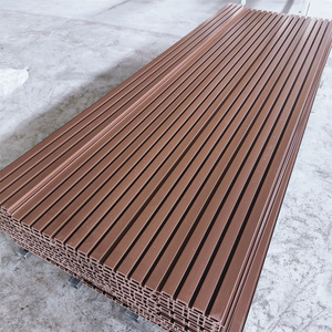 แผ่นผนังลายร่อง WPC PVC แผ่นผนังพลาสติกคอมโพสิต ประเภทผลิตภัณฑ์สำหรับฝ้าเพดานและพื้นระเบียง - Product Image 3