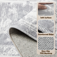 Tapis de salon, couverture complète de chambre à coucher, tapis pour canapé et table basse, résistant à la saleté, antidérapant, tapis en fausse fourrure lavable