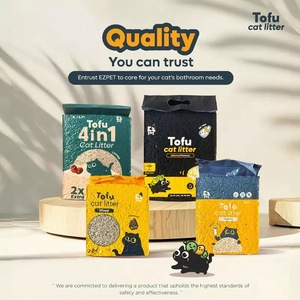 Litière pour <span class=keywords><strong>chat</strong></span> en tofu personnalisable à faible teneur en poussière pour l'<span class=keywords><strong>achat</strong></span> en gros auprès des fabricants - Product Image 2