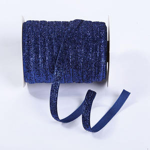 Ruban Multicolore en Polyester Élastique Scintillant Métallique à Paillettes pour Bracelet, Matériau de <span class=keywords><strong>Corde</strong></span> pour Bracelet à Lettres Coulissantes et Nœuds - Product Image 3
