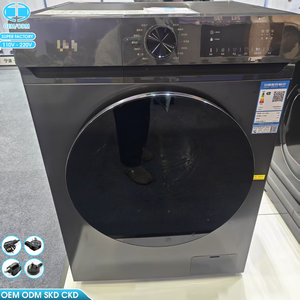 <span class=keywords><strong>Lave</strong></span>-<span class=keywords><strong>linge</strong></span> compact à chargement frontal entièrement automatique 8 kg, prix usine OEM/ODM, pour usage domestique, économe en énergie - Product Image 3