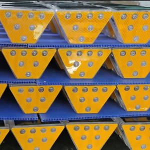 Reflector de barandilla LED trapezoidal de luz solar para jardín al aire libre - Product Image 2