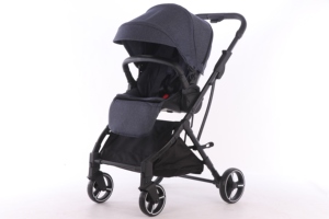 2021Good Quality Kids Baby Stroller with CE MIWEN Portable Foldable Baby <strong>Pram</strong> <strong>Three</strong> Point Safe Belt - Product Image 4