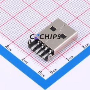 AM180-01-T1-B USB <b>Connector</b> SMD <b>Connector</b> ( <b>Connector</b> Type: Type-A )( Gender: Male )( Mounting Type: Sink Board ) - Product Image 2