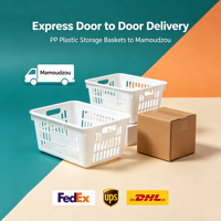 Paniers de rangement en plastique PP livrés à domicile par FedEx, UPS, DHL Express à Mayotte et Mamoudzou – Livraison rapide
