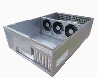 Wholesale Custom MATX Gaming Computer Case Mid Tower Transparent Desktop PC Chassis Shell