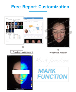 For Meicet MC88 Multifunctional 3D Beauty Skin Image Analyzer AI WiFi EU/IT/JP Intelligent Facial Analysis Test Magic Mirror