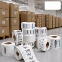 Stiker Label Transfer Termal Grosir Pabrik OEM Kustom