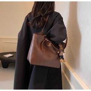Sacs fourre-tout de luxe de grande taille pour femmes, style vintage, fermeture éclair, matériau PU, bandoulière unique, sac à bandoulière, organisateur de voyage, tout - Product Image 6