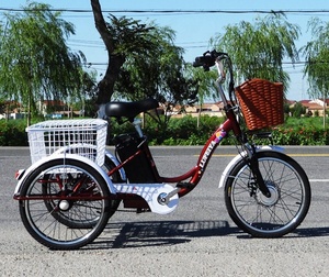Triciclo Eléctrico para Adultos Mayores 2025 de 3 Ruedas con Carga Pesada 350W, Motocicleta de Carga Urbana Económica - Product Image 3