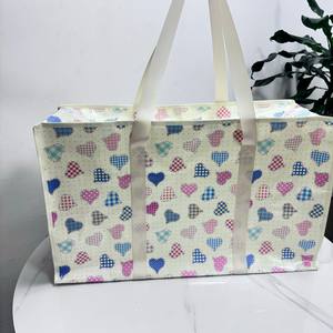 Bolsa de Compras Laminada de PP Resistente a Desgarros y a la Humedad para Compras en Supermercados y Almacenamiento Diario en el Hogar - Product Image 6