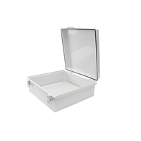 Boîtier de distribution électrique étanche IP67 en ABS pour extérieur, certifié ISO9001, gris, facile à assembler
