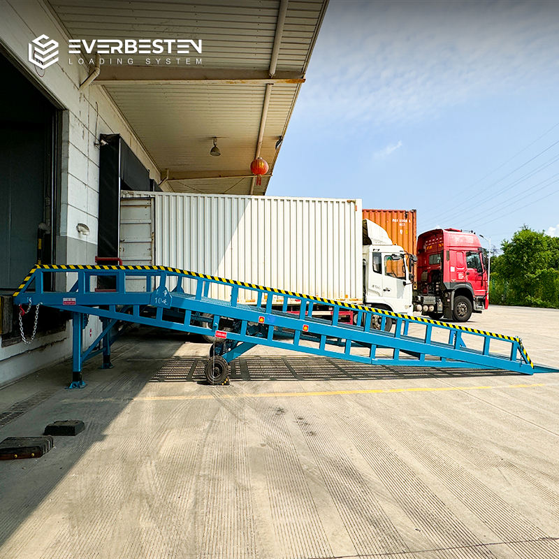 Powerdock Ramp Custom Portable Stainless Steel Heavy Duty Loading Dock Ramp Work ...