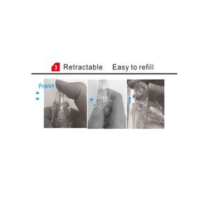 Cinta Correctora Blanca Reutilizable de Tamaño Mini de 6 Metros, en Forma de Bolígrafo, Retráctil, con Material PET Japonés, Resistente a Desgarros y Recargable - Product Image 4