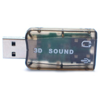 Altavoz de micrófono 3d externo de 5,1 canales, Adaptador de Audio Virtual para Pc, tarjeta de sonido Usb 2,0, interfaz de Audio para grabación, tarjeta de sonido
