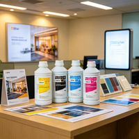 Encre à base d'eau légèrement parfumée pour têtes d'impression Epson I3200A1 DX5 DX7 5113 4720, idéale pour l'impression graphique d'expositions et d'affiches intérieures