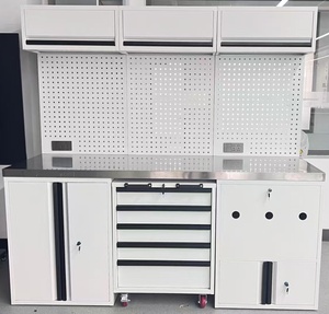 Crv Thông Minh Nhiệm Vụ Nặng Nề Thép Nhà Để Xe Hội Thảo Công Cụ Tủ Sắt Kim Loại Với Bánh Xe OEM Tùy Chỉnh - Product Image 4