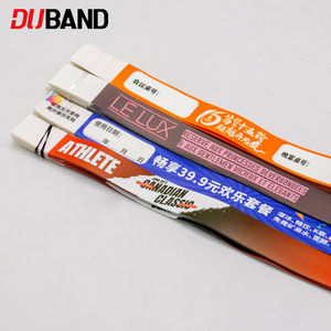 Pulseras sintéticas personalizadas para marcas de <span class=keywords><strong>empresas</strong></span>, bandas personalizadas impermeables con logotipo para campañas y eventos de marketing - Product Image 3