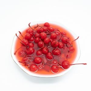 New Season Mikado Foods Canned <strong>Maraschino</strong> Red <strong>Cherries</strong> in Syrup Fresh Fruit 6/720ml for Baking - Product Image 3