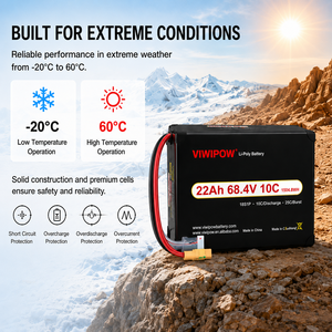 공장 공급 22000mAh 68.4V 10C 리튬 폴리머 배터리, 화재 진압, 공공 안전, 응급 구조대, 구조 드론용 - Product Image 3