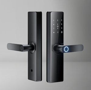 กุญแจอัจฉริยะ 6-in-<span class=keywords><strong>1</strong></span> อลูมิเนียม/ทองเหลือง/ไม้  ระบบล็อคด้วยลายนิ้วมือ รหัสผ่าน บัตร IC แอ<span class=keywords><strong>ป</strong></span> รองรับ Tuya  บันทึกข้อมูลบนคลาวด์ รองรับหลาย<span class=keywords><strong>ภาษา</strong></span> <span class=keywords><strong>สำหรับ</strong></span>บ้าน - Product Image 2