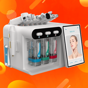 Máquina de Microdermoabrasión Facial 8 en 1 para Eliminar Puntos Negros, Máquina de Microdermoabrasión con Chorro de Oxígeno y Peeling Acuático con Analizador de Piel - Product Image 1