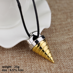 Collar y Llavero de Aleación con Colgante de Diseño Anime Gurren Lagann Simon's Core Drill para Decoración - Product Image 5