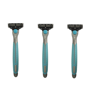 ใบมีดโกนหนวด3ชั้นสำหรับผู้ชาย,ใบมีดโกนสำหรับใช้ทุกวัน - Product Image 4