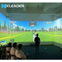 Kelas 3D memukau dengan permainan proyektor untuk sekolah pendidikan Android konsol proyeksi interaktif untuk siswa belajar