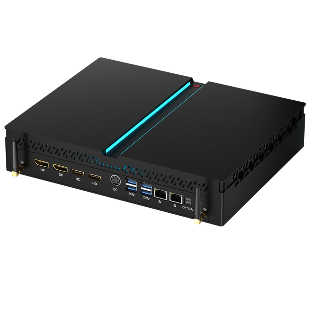 Newly Upgraded and Beautiful Gaming Computer Intel Core I9-13900F 24 Cores Mini Computer 2*DDR5 Slot Max 64GB Mini Pc
