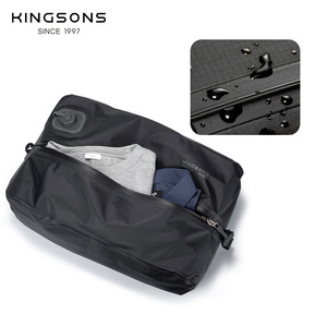 Kingsons Vacuum Compression Storage Bag Nylon Large Capacity Travel Clothing Organizer Rectangle Zipper Closure - Product Image 2