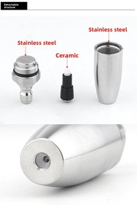 Boquilla Turbo Giratoria de Acero Inoxidable de Ultra Alta Presión (250 Bares) con Cono de Cerámica Marca <span class=keywords><strong>HQ</strong></span> 0.5kg. Nueva Limpieza. Pedido mínimo de 30 días. - Product Image 6