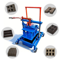 Venta Directa de Fábrica: Máquina Semiautomática para Fabricar Bloques de Cemento Huecos Marca KF, Multivoltaje, Alta Capacidad, para Pequeños Proyectos de Ingeniería